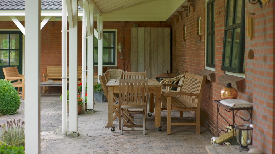 The House exterior
