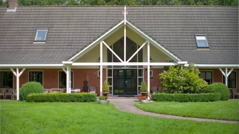 The pond and grounds